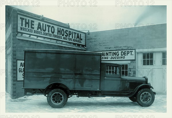 Truck at the Auto Hospital