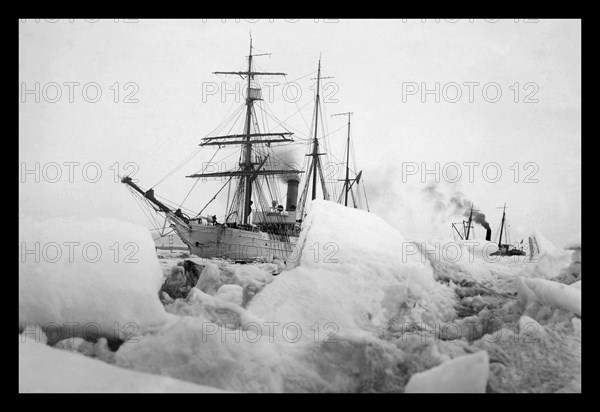 U.S. Rescue Cutter "Bear" & the S.S. Corwin