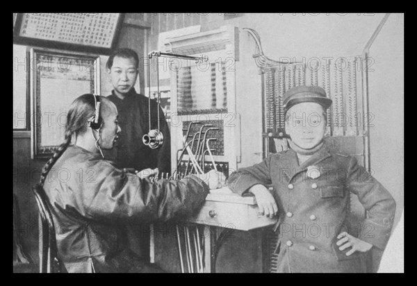 First Chinese Telephone Operator in San Franciso