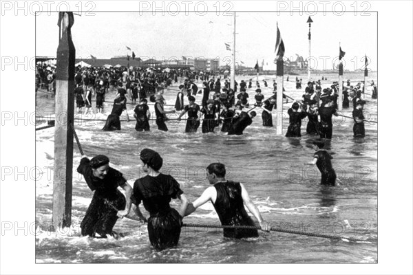 Coney Island Surf Crowd