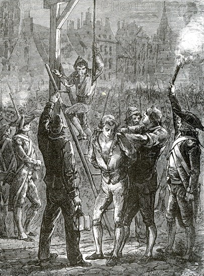 French revolution Death Marquis Favras