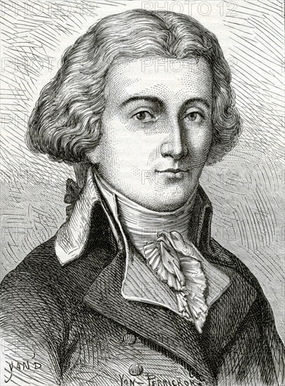 Marie Jean Hérault de Séchelles François Revolution