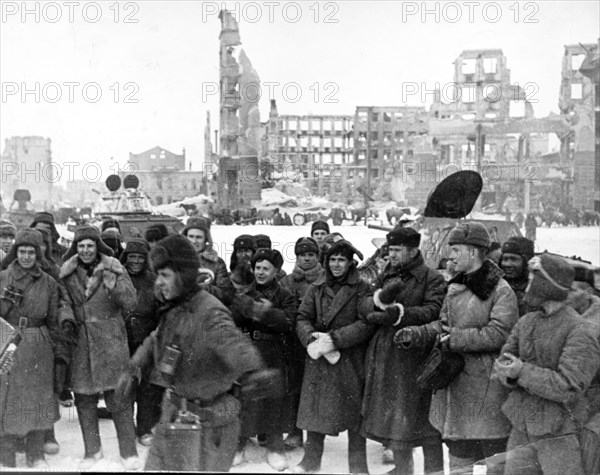 Liberated stalingrad in january 1943.