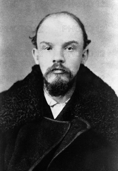 Vladimir ilyich ulyanov (lenin) at the time of his arrest in connection with the prosecution of the st, petersburg 'league of struggle for the emancipation of the working class', st, petersburg, 1895 or 96.