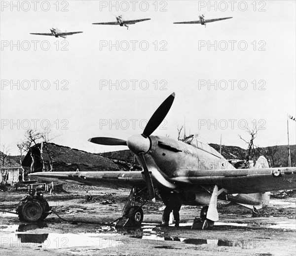 British hawker hurricanes in the ussr during world war 2.