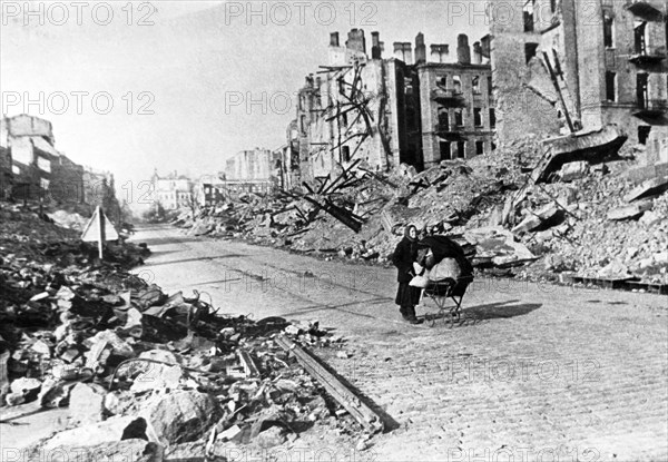 Kiev after the german invaders had been driven out.