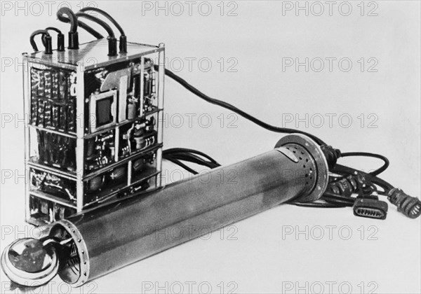 Instrument for measuring earth's magnetic field carried by sputnik 3.