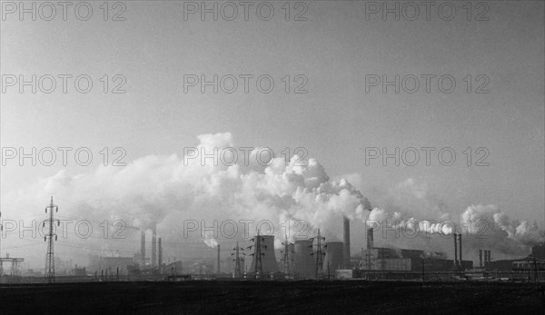 The galatzi metallurgical works, romania, may 1978.