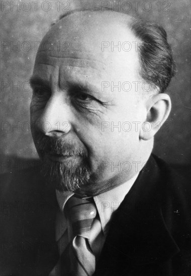 Walter ulbricht, socialist unity party deputy premier of the german democratic republic, 1948.