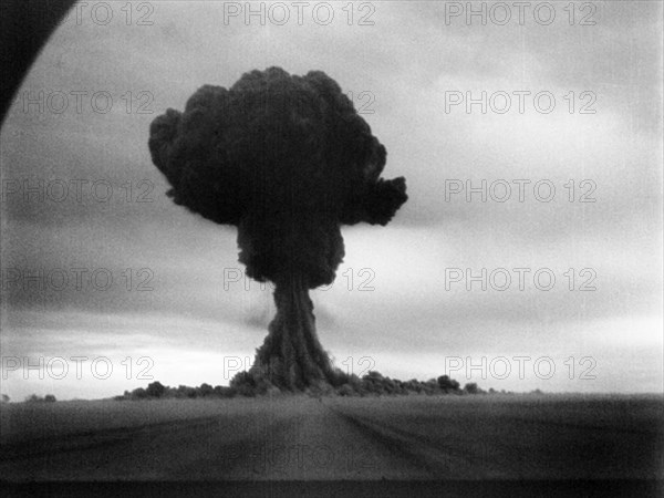 The first soviet atomic bomb test, first lightning (?????? ??????), ussr, august 29, 1949.