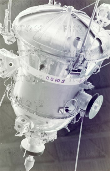 Sputnik 2 space capsule.