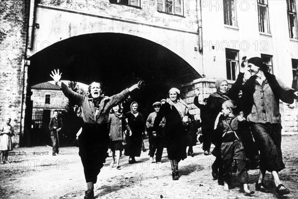 Liberation of bryansk, 1943.