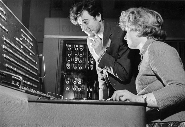 Engineers v, chibisov and m, skripkina at work on the besm-2 computer at the calculating center of moscow's ussr academy of sciences, 1962, these machines are used to solve problems in diverse fields such as industry, transportation, agriculture, astronomy, and economics where it helps in planning and directing the national economy.