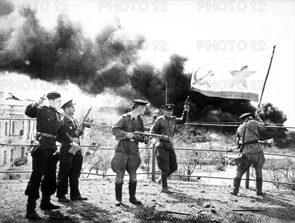 Sevastopol liberated in 1944, world war ll.