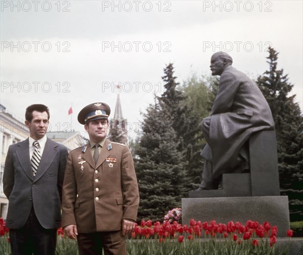 Soyuz 29 crew vladimir kovalyonok and aleksandr ivanchenkov, 1978.