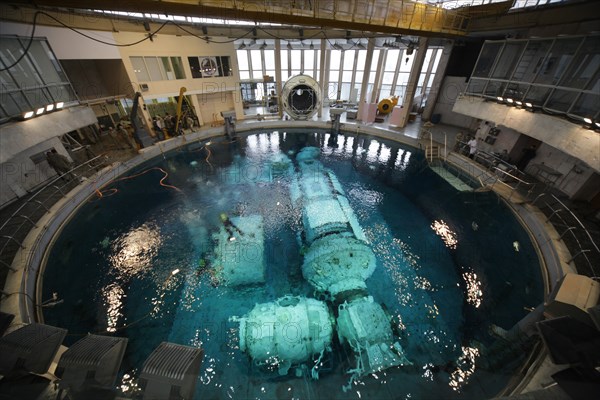 Star city, moscow region, russia, march 3, 2010, weightless environment training facility at gagarin cosmonaut training centre, star city.