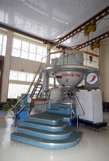 Star city, moscow region, russia, training facility 'soyuz-tm' seen at gagarin cosmonaut training centre, star city, march 3, 2010.