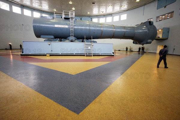 Star city, moscow region, russia, centrifuge (high-g training facility) at gagarin cosmonaut training centre, star city, march 3, 2010.