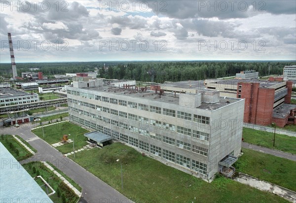 State research centre of applied microbiology in obolensk, moscow region, where a new generation of curative and prophylactic preparations to treat human and animal infectious diseases are being developed, and serum and vaccine technologies improved, august, 1995, russia.