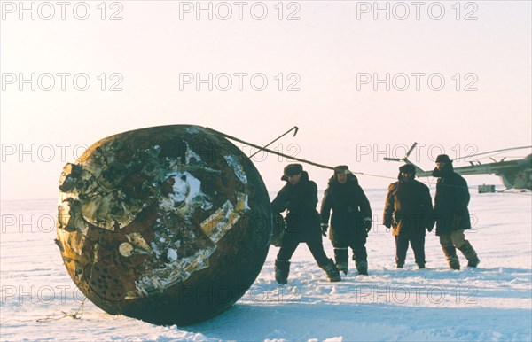 1997 bion 2 satellite safe landing in kazakhstan