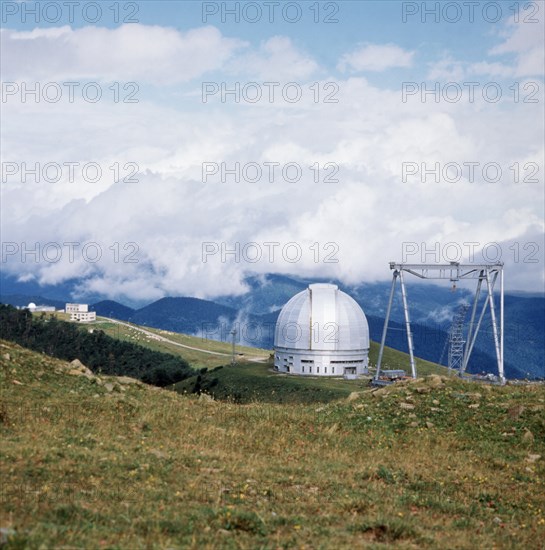 The special astrophysical observatory of the former academy of sciences of the ussr has the bta-6 (big telescope alt-azimuthal), the world's largest optical telescope, built in 1976, it is located near mt, pastukhova in the zelenchuk region of the northern caucasus.