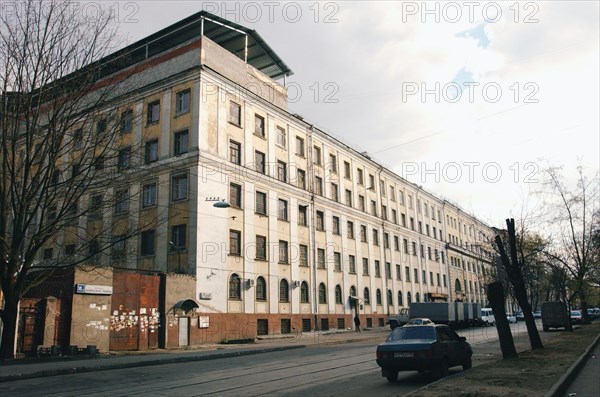 Moscow, russia, may 2, 2004, prisoner alexander yershov who is accused of crimes connected with illegal drug turnover escaped from the matrosskaya tishina pre-trial detention prison.