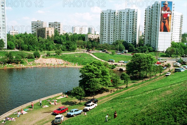 Moscow canal, moscow region, 1995.