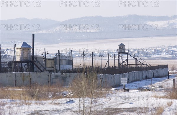 Chita, russia, january 26, 2006, a general view of the chita prison camp #3, where mikhail khodorkovsky, the former yukos boss, might be transferred to from the krasnokamensk prison camp.