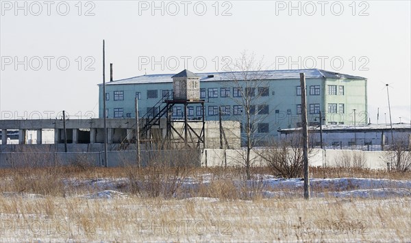 Chita, russia, january 26, 2006, a general view of the chita prison camp #3, where mikhail khodorkovsky, the former yukos boss, might be transferred to from the krasnokamensk prison camp.