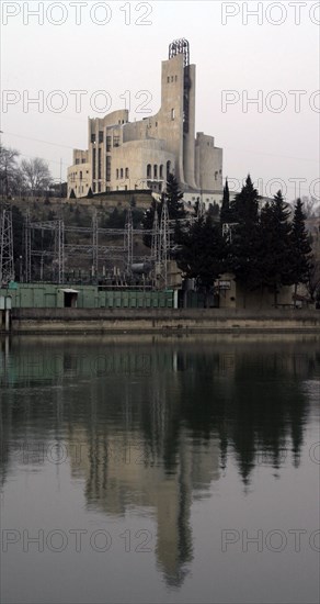 Tbilisi, georgia, a view of the palace of georgian businessman badri patarkatsishvili in tbilisi, on 21,02,2006, russian tycoon boris berezovsky sold all his remaining business interests in russia to patarkatsishvili who, as well as berezovsky himself, is on the wanted list in russia.