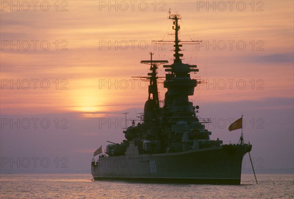 The baltic fleet, ussr, the cruiser 'october revolution', july 14,1972.