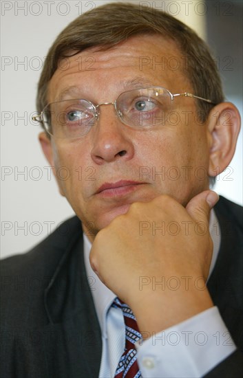 Chairman of the 'sistema' joint-stock financial corporation (jsfc) board of directors vladimir yevtushenkov, july 2006.