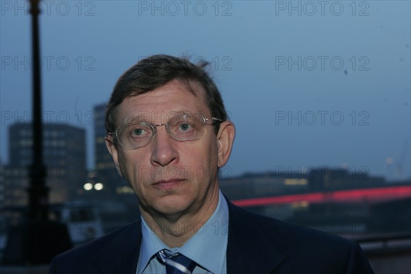 Chairman of the 'sistema' joint-stock financial corporation (jsfc) board of directors vladimir yevtushenkov, april 2006.