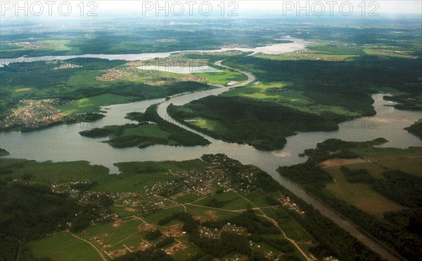 Moscow canal, moscow region, 2001.