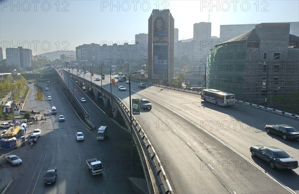 Gogolevskaya road junction, vladivostok, russia, 2006.