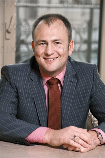 Mdm bank board of directors member, co-owner of the siberian coal energy company (suek) and russian holding company evrokhim, andrei melnichenko, moscow, russia, february 15, 2007.