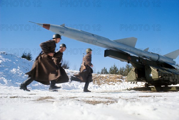 Ussr, military exercises of the strategic rocket forces of the ussr, december 7, 1985.