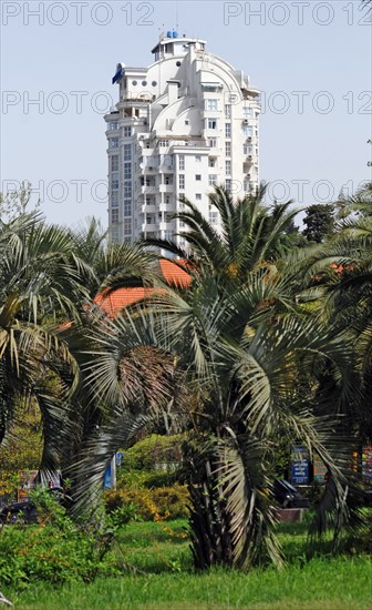 New apartment house in the gorky street, sochi, russia, april 2008.