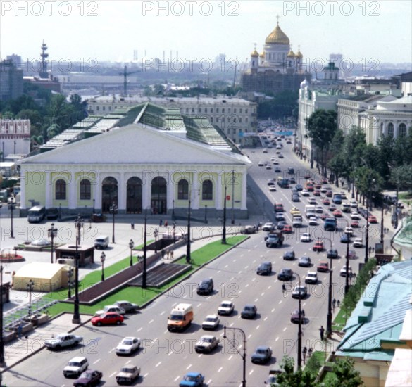 Manezh exhibition hall, moscow, russia.