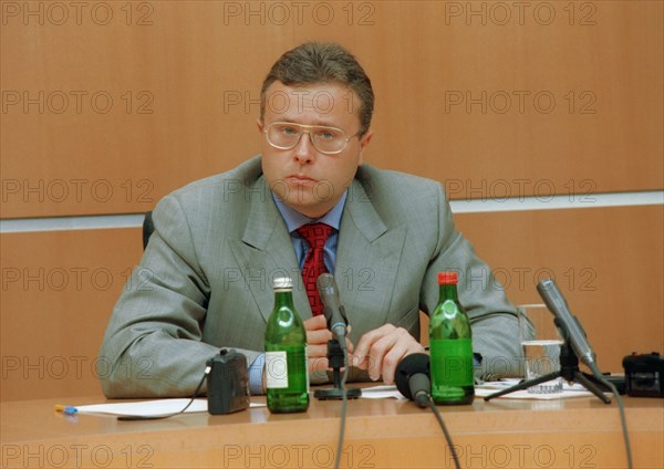 Head of the national reserve bank, alexander lebedev.