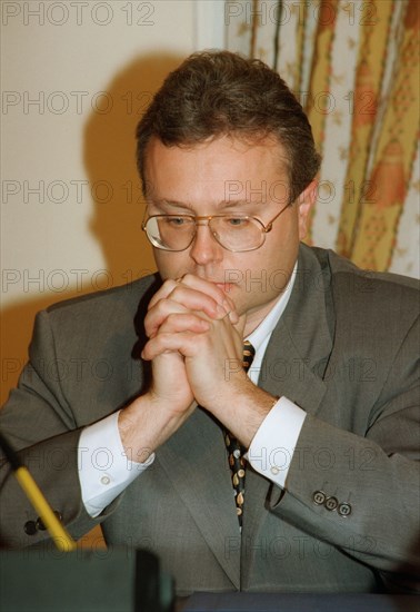 Head of the national reserve bank, alexander lebedev.