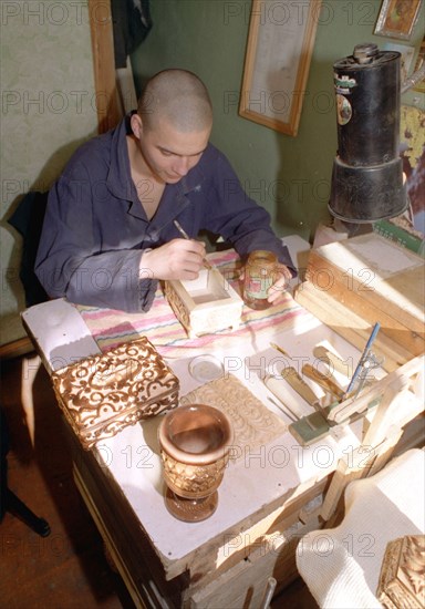 Penitentiary institution 2 in ekaterinburg, russian federation, october 22, penitentiary institution 2, where first sentence prisoners serve their sentences