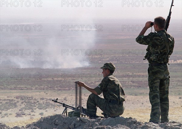 Russian motorized rifle division n 201 stationed in tajikistan, february 1, 2002