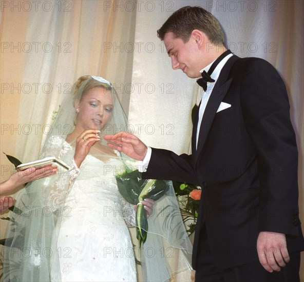 05/02/03 gorbachev's granddaughter getting married.