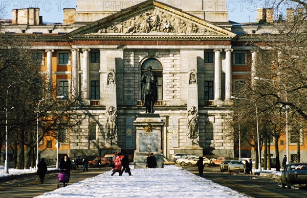 Mikhailovsky palace, now part of the russian museum, designed by viktor brenna, st, petersburg, russia.