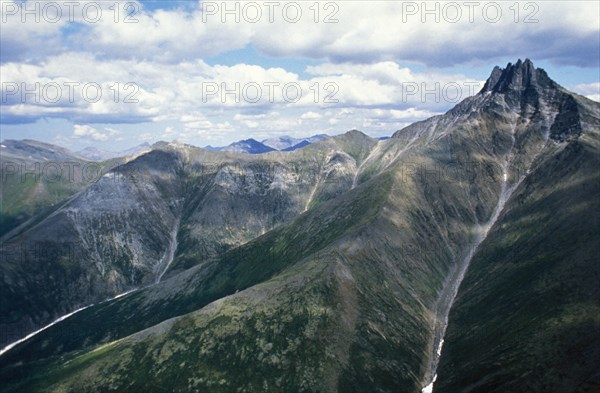 Mt, manaraga (bear's paw) in the ural mountains, siberia, russia, 1990s.