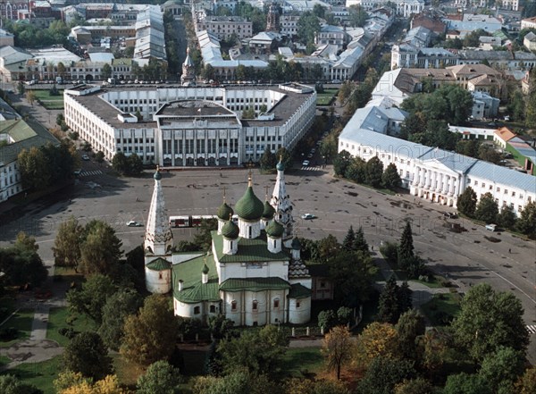 Ilya the prophet church in yaroslav, russia, 1996.