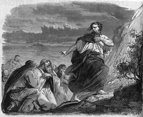 Moses and the seventy elders