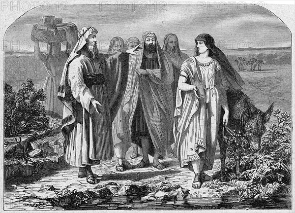 Religion The Holy Bible. Caleb promise his daughter to the winner