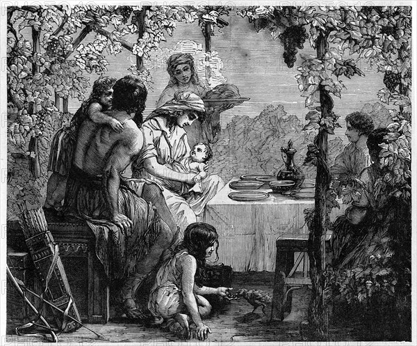 Religion The Holy Bible. Daily family life